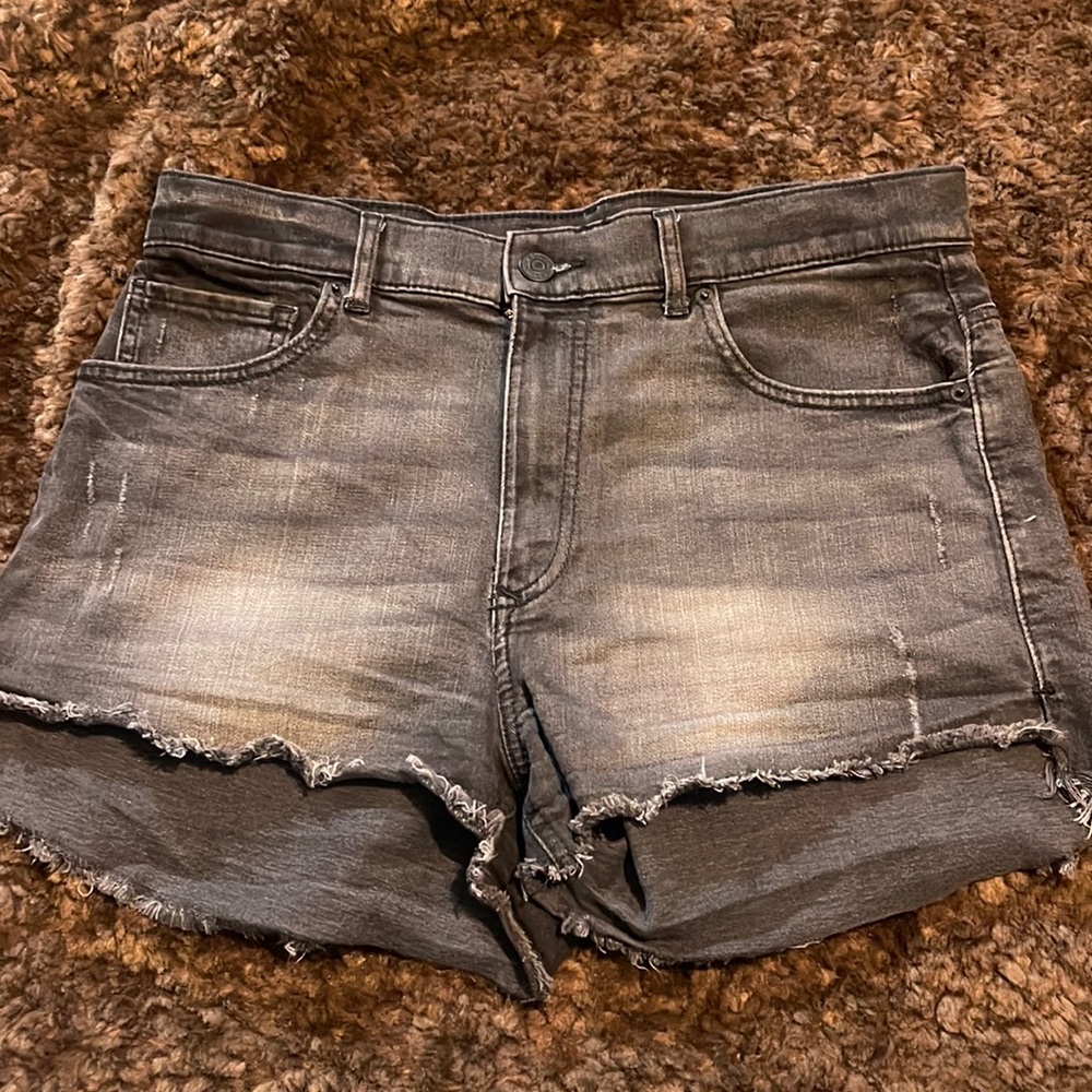 Express Shortie High Rise Shorts